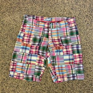 aerie Multicolor Plaid Shorts